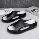 Shevalues Unisex Sports Sandals Non-slip Beach Slides Fashion Thick Bottom EVA Slides Soft Sole MenSlippers Summer Male Sandals