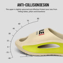 Shevalues Unisex Sports Sandals Non-slip Beach Slides Fashion Thick Bottom EVA Slides Soft Sole MenSlippers Summer Male Sandals