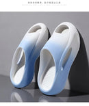 Shevalues Unisex Sports Sandals Non-slip Beach Slides Fashion Thick Bottom EVA Slides Soft Sole MenSlippers Summer Male Sandals