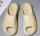Shevalues Unisex Sports Sandals Non-slip Beach Slides Fashion Thick Bottom EVA Slides Soft Sole MenSlippers Summer Male Sandals