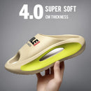 Shevalues Unisex Sports Sandals Non-slip Beach Slides Fashion Thick Bottom EVA Slides Soft Sole MenSlippers Summer Male Sandals