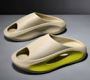 Shevalues Unisex Sports Sandals Non-slip Beach Slides Fashion Thick Bottom EVA Slides Soft Sole MenSlippers Summer Male Sandals