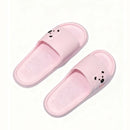 Summer Cartoon Bear Indoor Slippers for Women Lightweight Soft EVA Slides Woman Comfort Home Bathroom Non Slip Slippers