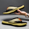 Menswear Slippers for Home Comfortable Breathable Slip-On Indoor Outdoor Slippers in Black Brown And Navy Blue Sizes 7 to 13