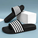 Plus Size Summer Men Indoor Home Slippers Male Soft Comfortable Bath Slipper Men's EVA Flat Thick Platform Outdoor Beach Sandals