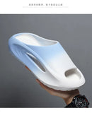 Shevalues Unisex Sports Sandals Non-slip Beach Slides Fashion Thick Bottom EVA Slides Soft Sole MenSlippers Summer Male Sandals