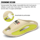 Shevalues Unisex Sports Sandals Non-slip Beach Slides Fashion Thick Bottom EVA Slides Soft Sole MenSlippers Summer Male Sandals