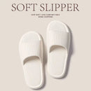 Women Summer Concise EVA Slippers Men Soft Home Slides Couples Bathroom Non-slip Sandals Adults Comfortable Outdoor Beach Shoes