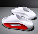 Shevalues Unisex Sports Sandals Non-slip Beach Slides Fashion Thick Bottom EVA Slides Soft Sole MenSlippers Summer Male Sandals