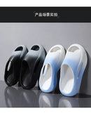 Shevalues Unisex Sports Sandals Non-slip Beach Slides Fashion Thick Bottom EVA Slides Soft Sole MenSlippers Summer Male Sandals