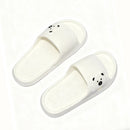 Summer Cartoon Bear Indoor Slippers for Women Lightweight Soft EVA Slides Woman Comfort Home Bathroom Non Slip Slippers