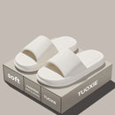 Women Summer Concise EVA Slippers Men Soft Home Slides Couples Bathroom Non-slip Sandals Adults Comfortable Outdoor Beach Shoes