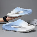 Shevalues Unisex Sports Sandals Non-slip Beach Slides Fashion Thick Bottom EVA Slides Soft Sole MenSlippers Summer Male Sandals