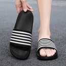 Plus Size Summer Men Indoor Home Slippers Male Soft Comfortable Bath Slipper Men's EVA Flat Thick Platform Outdoor Beach Sandals