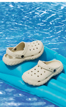 EVA Unisex Hole Shoes Beach Thick Bottom Outdoor Slippers Comfortable Breathable Indoor Slippers