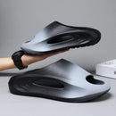 Shevalues Unisex Sports Sandals Non-slip Beach Slides Fashion Thick Bottom EVA Slides Soft Sole MenSlippers Summer Male Sandals