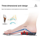 6Pcs Orthopedic Insoles for Feet Arch Support Plantar Fasciitis Orthopedic Insole Silicone Shock Absorbing Soft Running Cushion